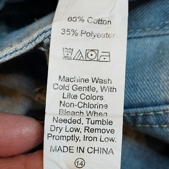 Shein. Destressed jeans XL - Picture 3 of 15